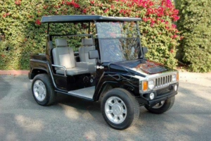 Black Hummer Golf Cart With Roof affordable golf cart rental, golf cart rent cabo san lucas