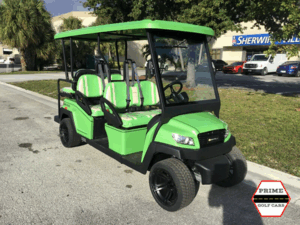 Lime Bintelli Beyond 6 Passenger Golf Cart affordable golf cart rental, golf cart rent cabo san lucas