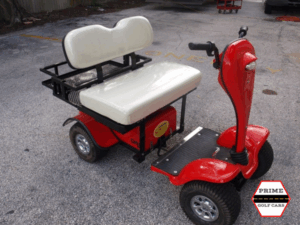 Red Cricket ESV Golf Cart affordable golf cart rental, golf cart rent cabo san lucas